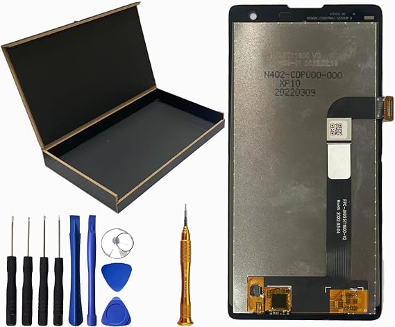 LCD Screen Display Touch Digitizer Assembly Replacement for Sonim XP10 LCD Screen XP9900