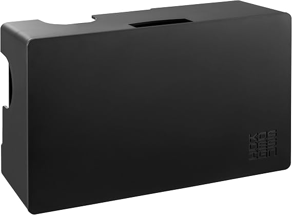 Cable Management Box ABS 32 x 20 x 11.5 cm Black Mounting Material