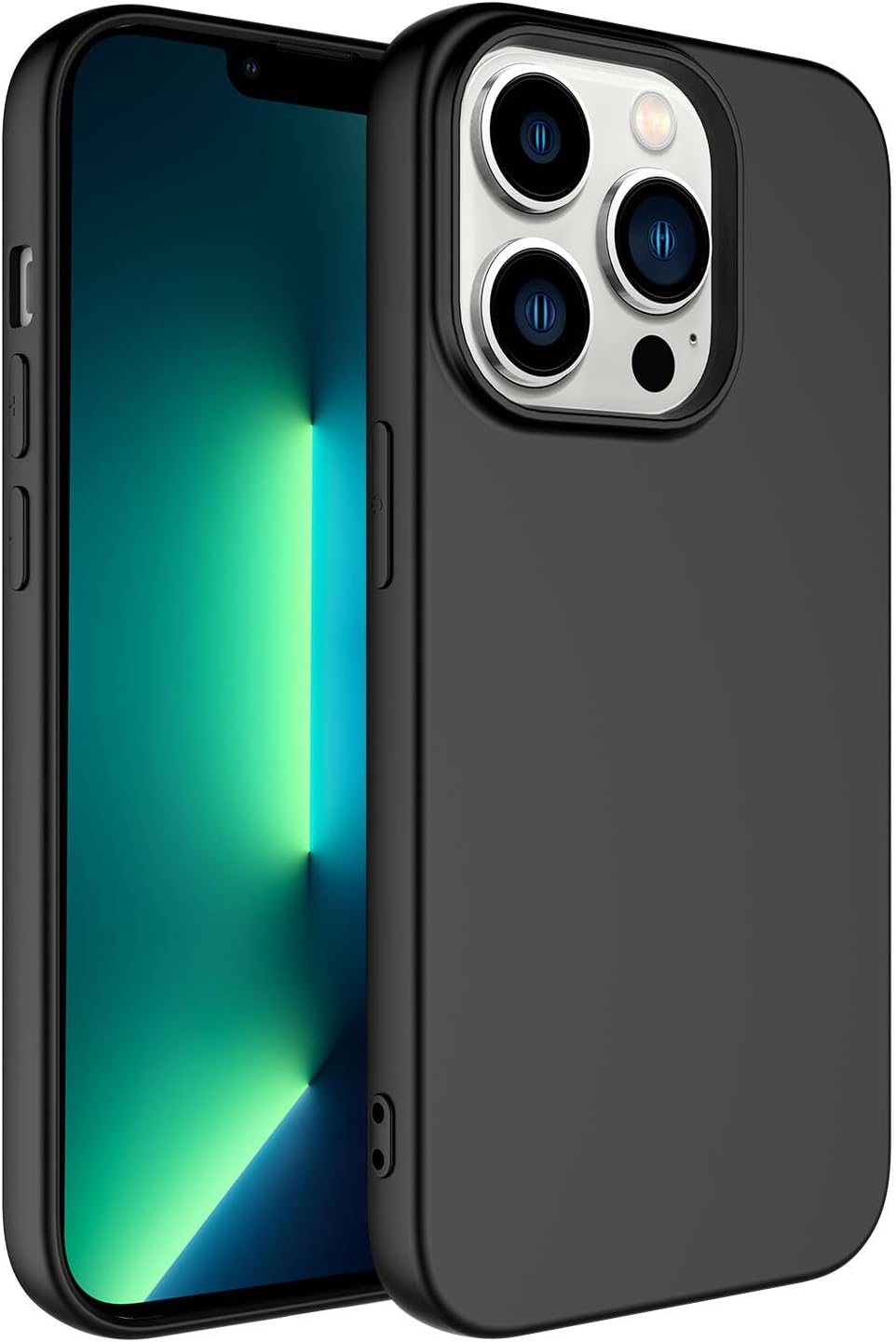 Spia Apple iPhone 14 Pro Case Black Launch Cover Original Flexible Durable Anti-Shock New Generation Design Apple iPhone 14 Pro, Black