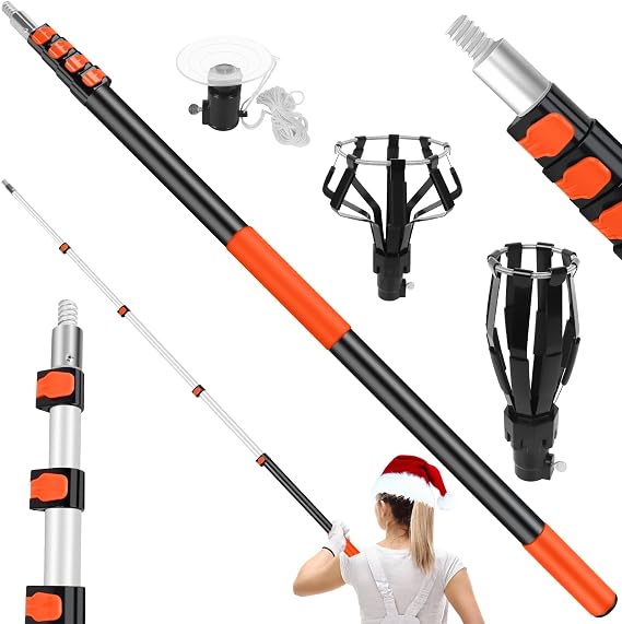 Light Bulb Changer for High Ceilings with Extension Pole 20FT