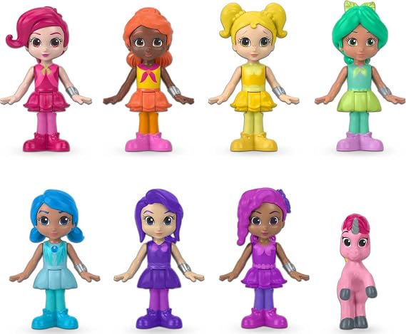 Fisher-Price Rainbow Rangers Team Rainbow Rangers Figure Set Dolls for preschoolers Ages 3 Years and Older