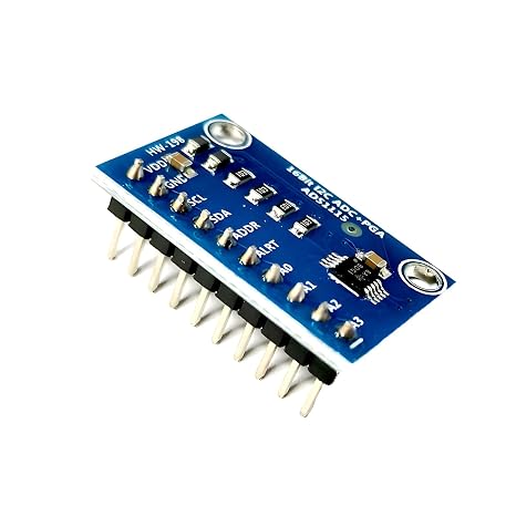 SHILLEHTEK, Pre-Soldered, ADS1115, 4 Channel, I2C, IIC, Analog-to-Digital, ADC, PGA, 16 Bit, 16 Byte Converter, Programmable Gain Amplifier, High Precision ADC Converter, Ard, Raspberry Pi