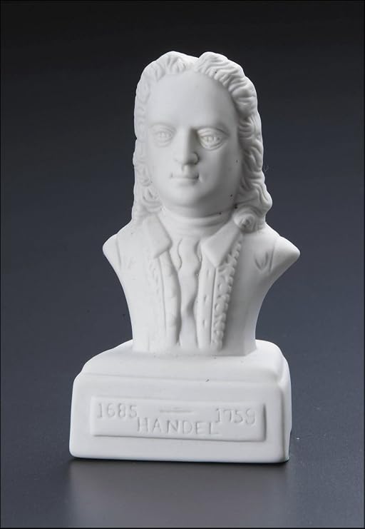 Willis Music Composer Statuette - Handel 5"
