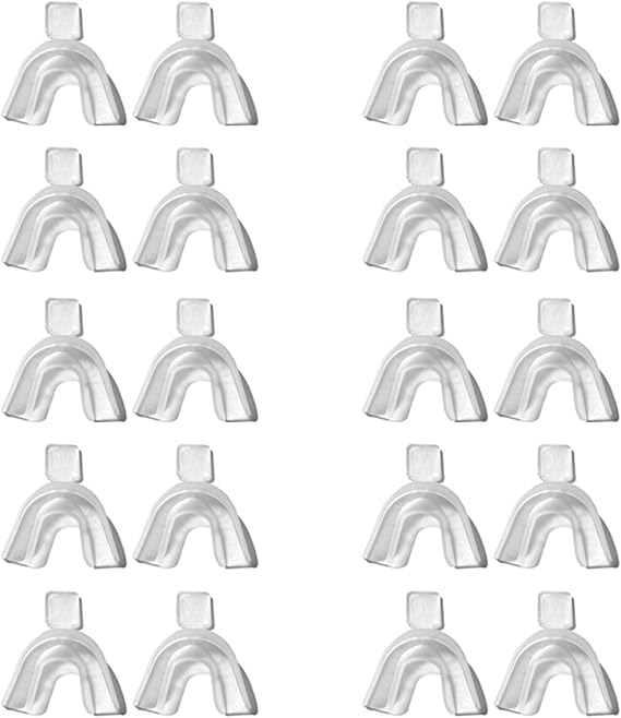 Mouth Trays for Teeth Whitening; Silicone Trays to use with Tooth Whitener Gel (25)
