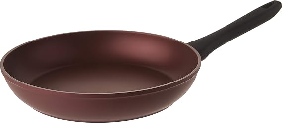 PADERNO Classic Non-Stick Aluminium Thermo-Spot Heat Indicator Anti-Warp Base Fry pan, 30-cm