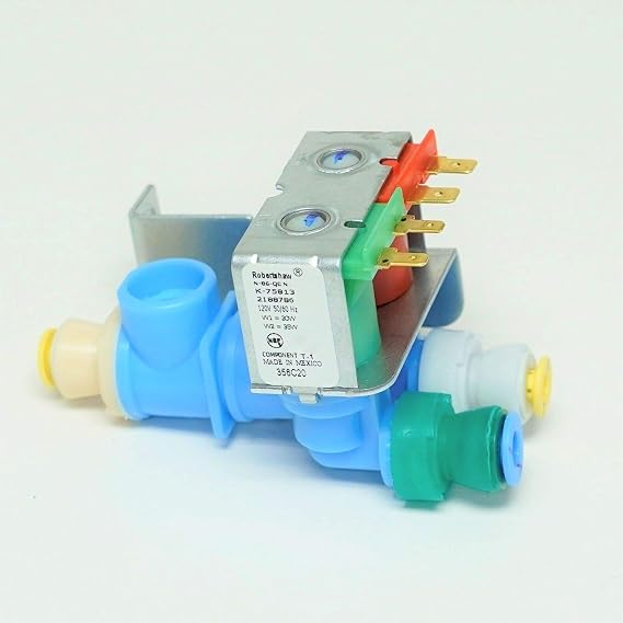 KTWT K-75813 Refrigerator Water Inlet Solenoid Valve for Whirlpool WP2188786 2188786 2221221
