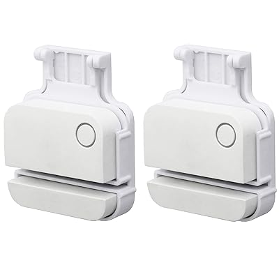 Garage Door Bracket Compatible with R-ing Alarm Contact Sensors 2nd Gen – Perfect Fit, Reliable Hold, Quick Setup 2 Pack