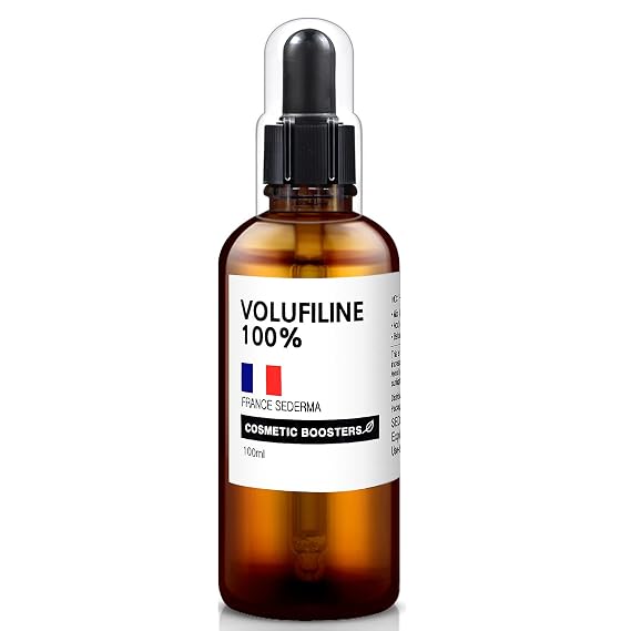 [ Volufiline 100ml ] Cosmetic Ingredient - 100% Volufiline 100ml(3.4 fl. oz) France SEDERMA | Cosmetic Grade | For face and body Improve Skin Elasticity, Wrinkle Improvement