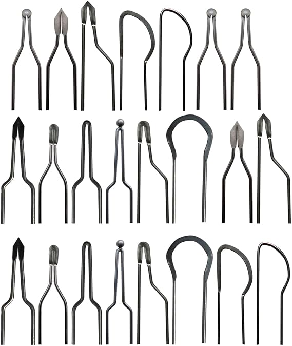 COHEALI 69Pcs High Impedance Pyrography Wire Tips Set - Professional Wood Burning Kit Replacement Nibs (23 Styles) - Heavy Duty Replacement Tips for Pyrography Machine Station, Gourd Carving,