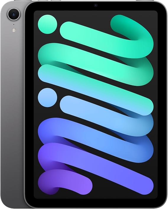 Apple iPad mini (A17 Pro): Apple Intelligence, 8.3-inch Liquid Retina Display, 128GB, Wi-Fi 6E, 12MP Front/12MP Back Camera, Touch ID, All-Day Battery Life Space Gray