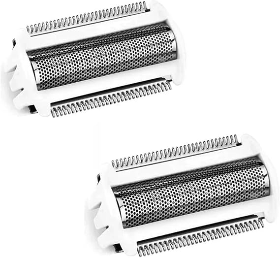 Epilator Replacement Head - Compatible With Philips Series 6000,BRL126,BRL136,BRL146,BRL130,BRL140,Serie 8000 - Women Electric Shaver Parts(2piece)