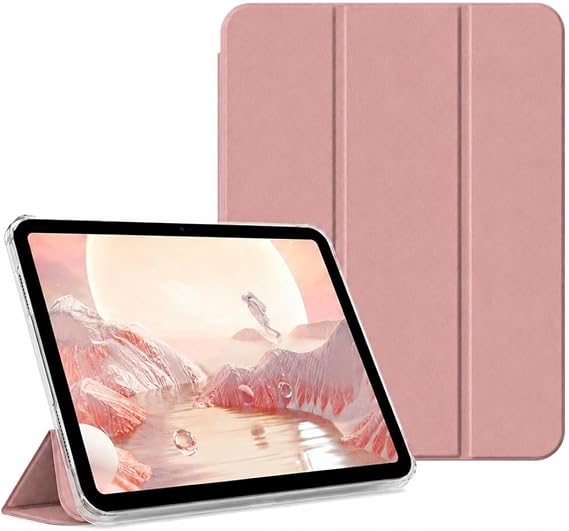 Microcase Honor Magic Pad 2 12.3 inch Tablet ile Uyumlu 3 Kademeli Sleeve Serisi Standlı Kılıf Pembe - AL5578