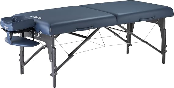 Master Massage Montclair Reiki Panel Portable Massage Table Package, Ideal for Spa, Hotel, Massage, Salon, Facial and Beauty Use, 79cm Exra wide