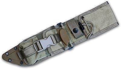 ESEE Khaki Molded Sheath, Khaki MOLLE Back, Khaki Pouch
