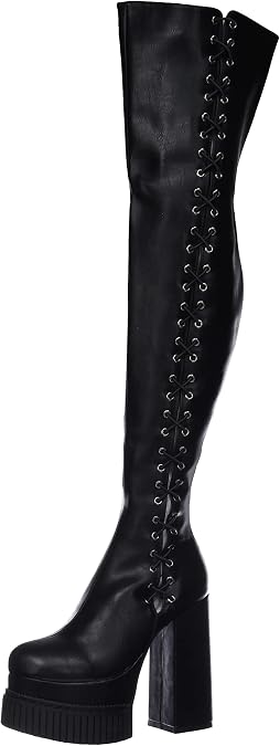 LAMODA Women's Wanted You Over-The-Knee Boot
