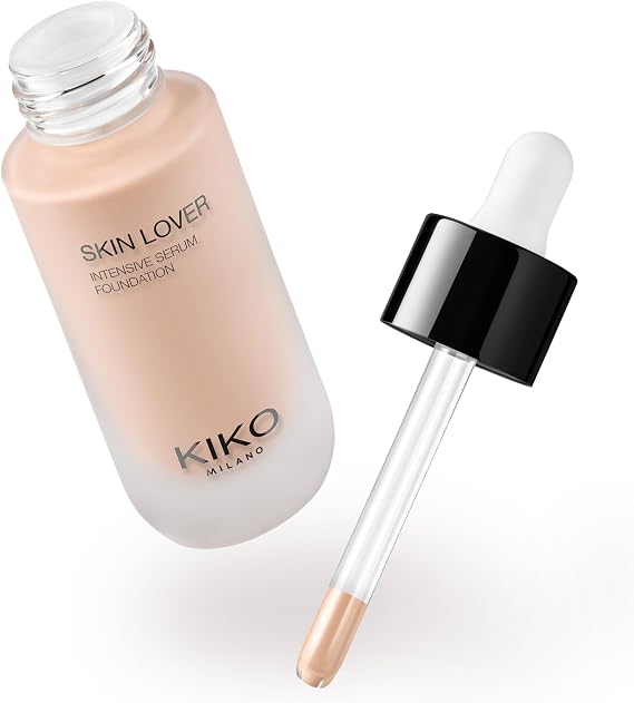 KIKO Milano Skin Lover Intensive Serum Foundation 1.5NG, Long-Lasting Moisturising Serum Foundation