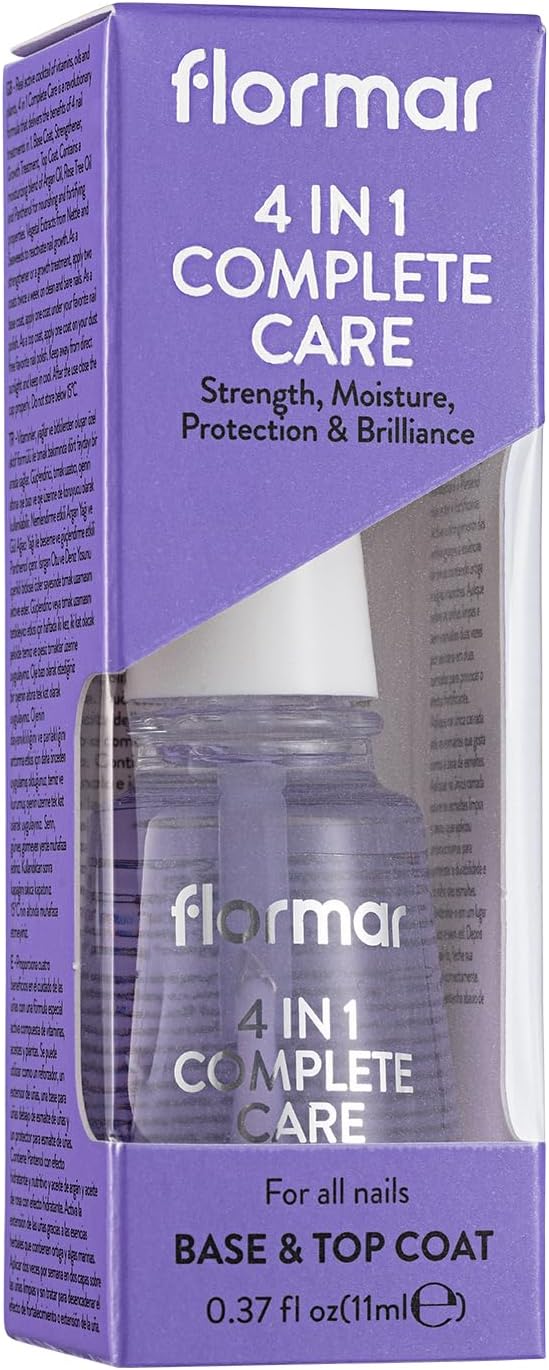 Flormar 4'ü 1 Arada Bakım Yapan Tırnak Koruyucu Cila - 4 in 1 Complete Base Coat - 000-8682536059299