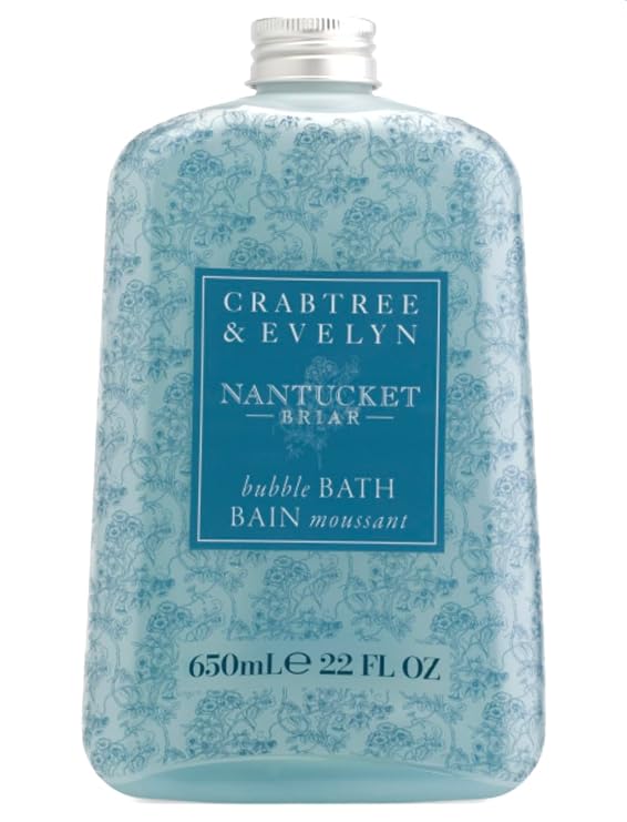 Crabtree & Evelyn Nantucket Briar Bubble Bath Shower Gel 22 oz