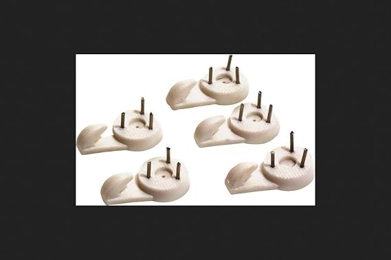 ProSource Ph-121121-Pshangerph-121121-PS Nail-in Hardwall Hanger, 15 Lb, Plastic, White