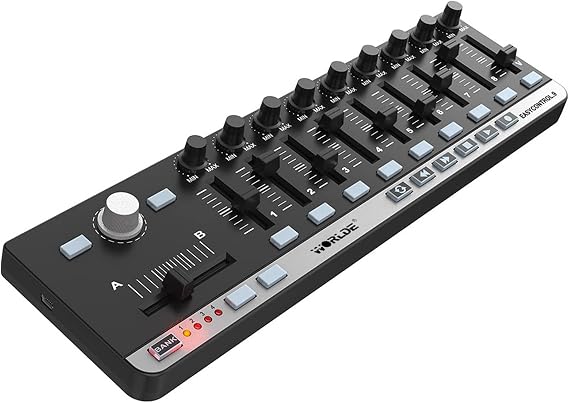 EasyControl.9 Portable Mini USB 9 Slim-Line Control MIDI Controller