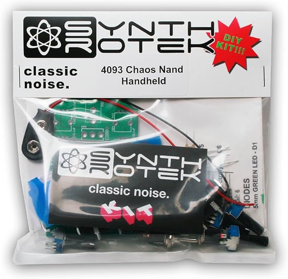 4093 Chaos NAND Handheld DIY Kit - LoFi Drone Oscillator Synth