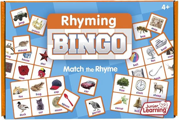 Junior Learning Rhyming Bingo Educational Action Games