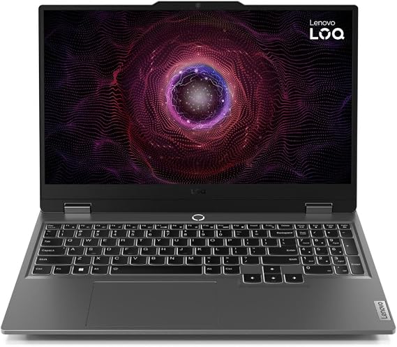 Lenovo LOQ 15ARP9 2024 Gaming Laptop 15.6" FHD IPS 144Hz 8-Core AMD Ryzen 7 7435HS 16GB DDR5 512GB SSD NVIDIA GeForce RTX 4050 6GB GDDR6 Wi-Fi 6 Backlit Keyboard Win11 Home w/ONT 32GB USB