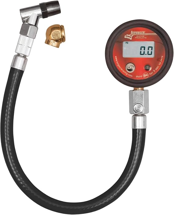 Longacre 52-53006 Econo Digital Tire Gauge w/Active Display