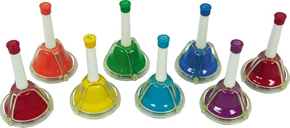 Rhythm Band RB107 Diatonic Handbell Set