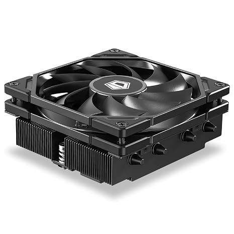 ID-COOLING IS-40-XT Black 47mm Low Profile CPU Cooler, 4 Heatpipes