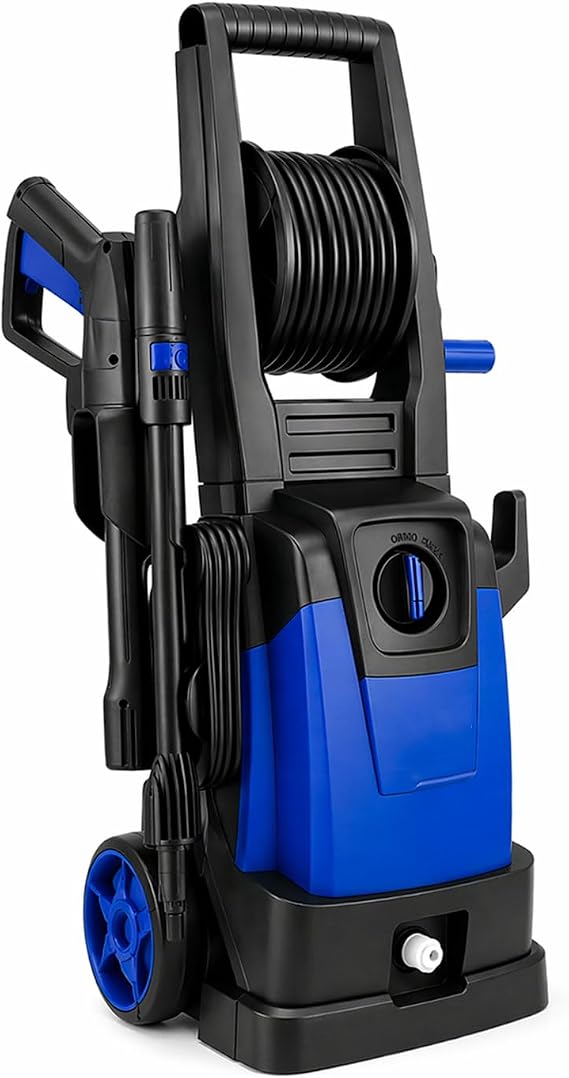 Yüksek Basınçlı Yıkama Makinesi 135 Bar Güçlü Motor Oto Yıkama Bahçe Temizlik Basınçlı Makine
