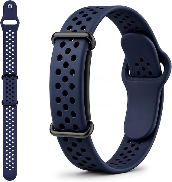 Google Fitbit Airバンド対応シリコンスポーツバンド 男女兼用