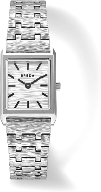 Breda 'Virgil Revival' Silver and Metal Bracelet Watch, 20MM