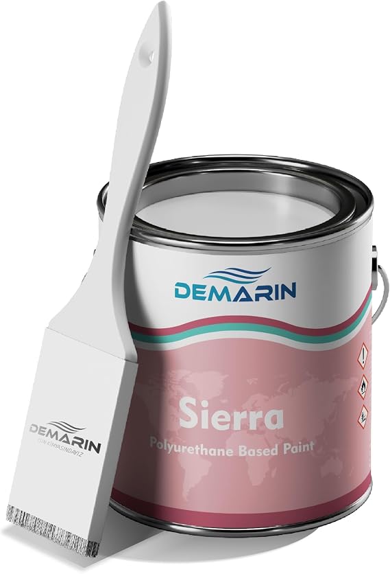 Her Şeyi Boyayan Sierra Tek Bileşen Fayans, Tezgah, Seramik, Mobilya, Zemin Boyası Antik Beyaz 1 Kg