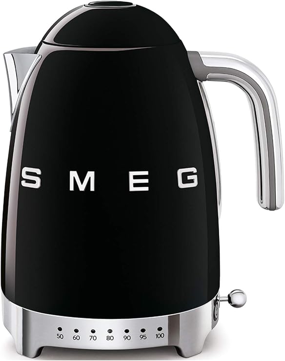 Smeg Klf04Bleu Su Isıtıcısı, 2400, Siyah,1,7 Litre