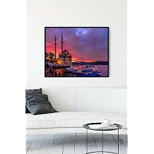 Postermanya (pster13712) Istanbul Boğazı Manzara Çerçeveli Tablo (40x50cm)