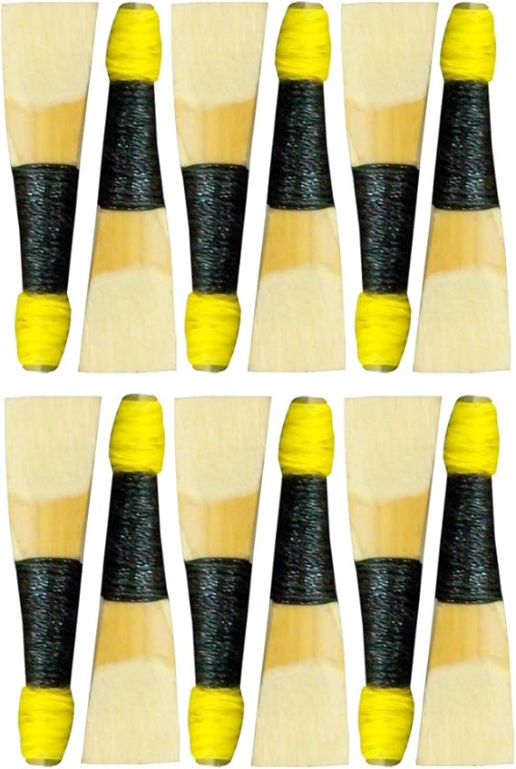 Bagpipe Chanter Reeds 12 Pcs Black