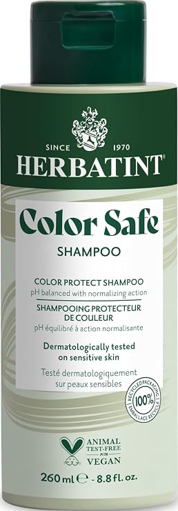 Herbatint Color Safe Shampoo for Color Treated Hair, Aloe Vera, 8.8 oz