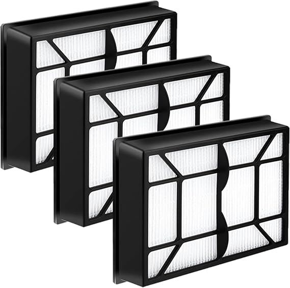 Hepa Media Filter EF-9 53296 for kenmore Upright and Canister Vacuums Replaces Models KC38KDWCZV07-3 Pack
