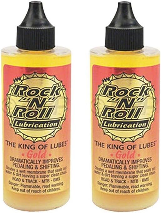 Rock N Roll Gold Chain Lubricant, 4-Ounce (2-Pack)