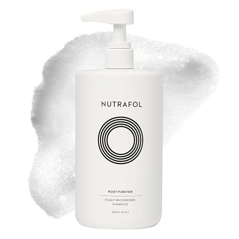 Nutrafol Shampoo, Cleanse and Hydrate Hair and Scalp, Improves Hair Volume, Strength and Texture, Physician-formulated for Thinning Hair, Color Safe, Sulfate Free