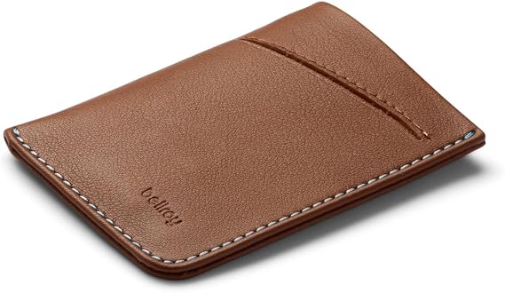 Bellroy Card Sleeve Slim Leather Wallet - Hazelnut