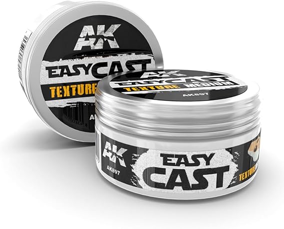 AK Interactive Easy Cast Texture Medium 75ml - Plastic Model Building Paints and Accessories # AK897