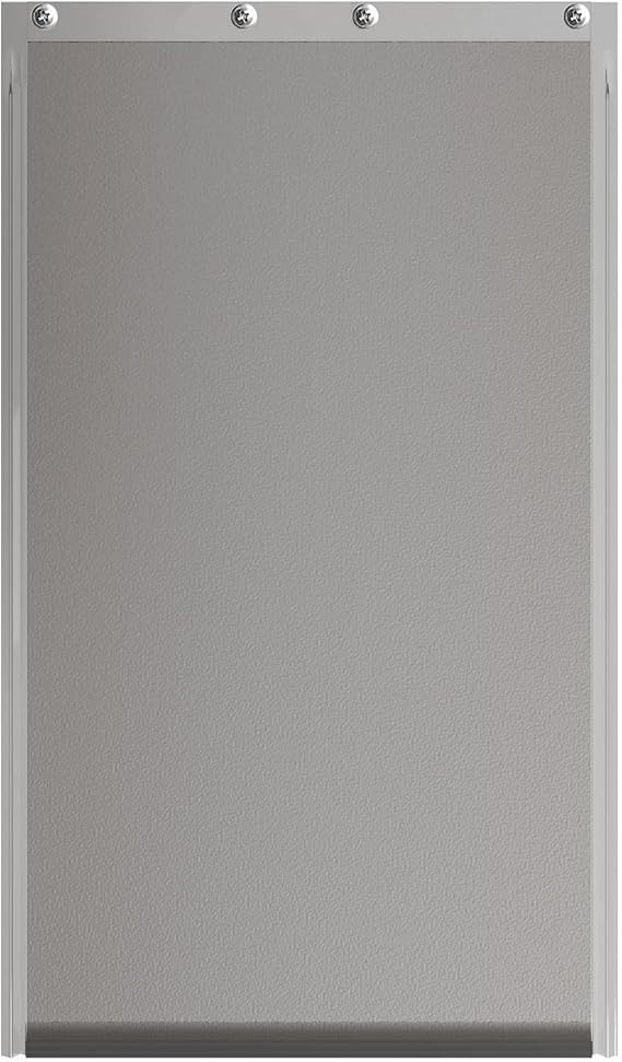 Dog Door Replacement Flap, Medium Pet Door Replacement Flap with Screws, Compatible with PetSafe Freedom PAC11-11038, Weather Resistant & Warp-Free Doggie Flap for Medium Dogs and Cats, 12 7/8" x 8 1