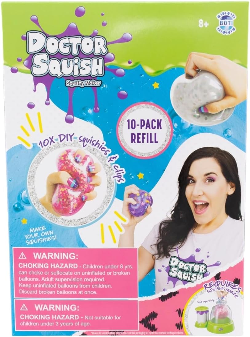 Dr. Squishy - Squishy Pack - 10 Balloon Refill Pack