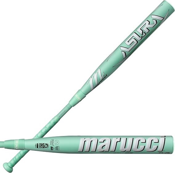 Marucci Asura Fastpitch Softball Bat for Power & Control with Gap Sync Barrel & Control Grip Handle to Minimize Vibration, Composite, All Fields & Associations, Mint