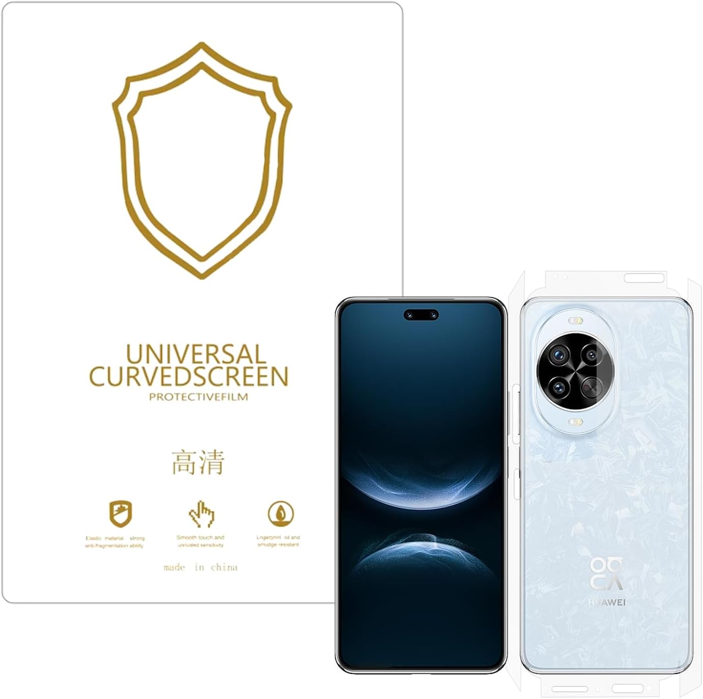 Microcase Huawei Nova 14 Pro ile Uyumlu Tpu Arka ve Yan Nano Koruma- EKM115