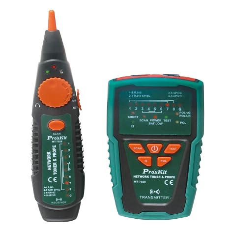 MT-7028 Network Toner Probe Kit Audio Network Check Line Tester Tracker Networking, Datacom, Audio/Video, TV Cable