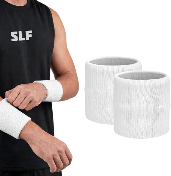 SLEEFS Drip Athletic Wristbands, Unisex Non-Slip Sweatbands for All Sports