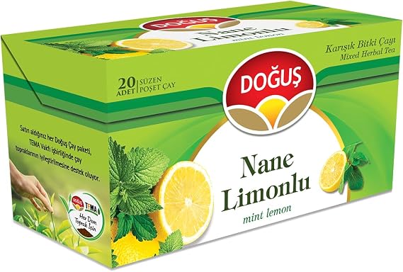 Doğuş Nane Limon Bitki Çayı 12 kutu